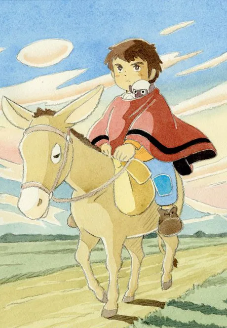 Haha wo Tazunete Sanzenri poster