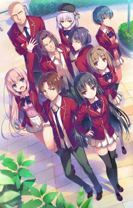 Youkoso Jitsuryoku Shijou Shugi no Kyoushitsu e poster
