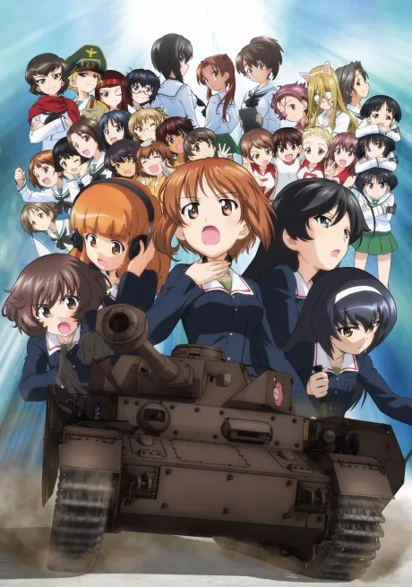 Girls und Panzer Movie poster