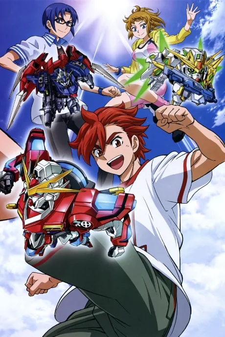 GUNDAM BUILD FIGHTERS TRY: Island Wars poster