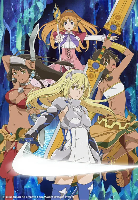 Dungeon ni Deai wo Motomeru no wa Machigatteiru Darou ka Gaiden: Sword Oratoria poster