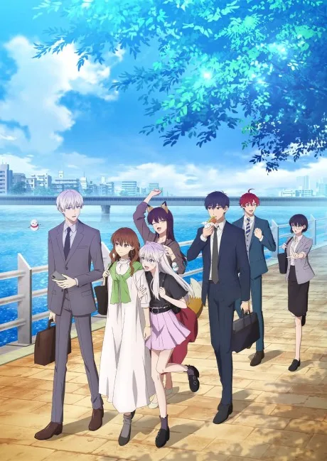 Koori Zokusei Danshi to Cool na Douryou Joshi poster